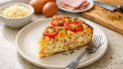 Μακαρονόπιτα χωρίς φύλλο: κρεμώδης, τυρένια και κόβεται σε όμορφα κομμάτια