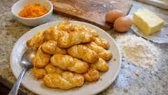 Κουλουράκια βουτύρου με πορτοκάλι: αφράτα, τρυφερά και εύκολα στο πλάσιμο