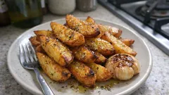 Τραγανές πατάτες στο air fryer με ρίγανη – το κόλπο με το σύντομο προβράσιμο