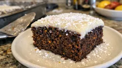 Vegan gingerbread κέικ στο ταψί: ζουμερό, αφράτο και γεμάτο άρωμα πορτοκαλιού