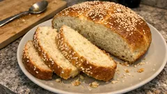 Άρτος Κυθήρων με μέλι και πορτοκάλι: αφράτος, αρωματικός και εύκολος στο ζύμωμα