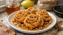 Ξεροτήγανα Κρήτης βήμα-βήμα: τραγανά και σωστά μελωμένα με θυμαρίσιο μέλι