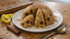 Χαλβάς σιμιγδαλένιος με κανέλα και λεμόνι – καβουρντισμένος, μελωμένος, πάντα πετυχημένος