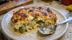 Ογκρατέν με λαχανάκια Βρυξελλών και ελληνικά τυριά – κρεμώδες και σταθερό στο ψήσιμο