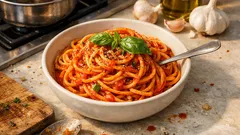 Βουτυράτη σάλτσα πομοντόρο με βασιλικό: δένει τέλεια στα ζυμαρικά