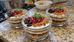 Κρητικά κόλυβα σε ατομικά μπολ: στρώσεις που τα κρατούν σπυρωτά και στεγνά