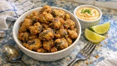 Τραγανά μύδια «pop corn» με κουρκούτι μπύρας – ο μεζές που γίνεται σε 10 λεπτά