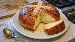 Άρτος Κυθήρων με μέλι και πορτοκάλι: αφράτος, αρωματικός και πάντα πετυχημένος