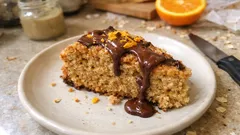 Κέικ πρωτεΐνης με ταχίνι και πορτοκάλι – χωρίς αλεύρι και χωρίς λευκή ζάχαρη