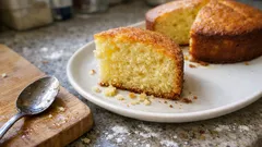 Αφράτο κέικ πορτοκαλιού χωρίς μίξερ — στο μπολ, με ένα σύρμα και πάντα πετυχαίνει