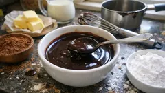 Σπιτικό σιρόπι σοκολάτας βελούδινο και γυαλιστερό – έτοιμο σε λίγα λεπτά