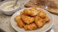 Κουρκούτι για μπακαλιάρο με σόδα και ούζο — τραγανό κάθε φορά